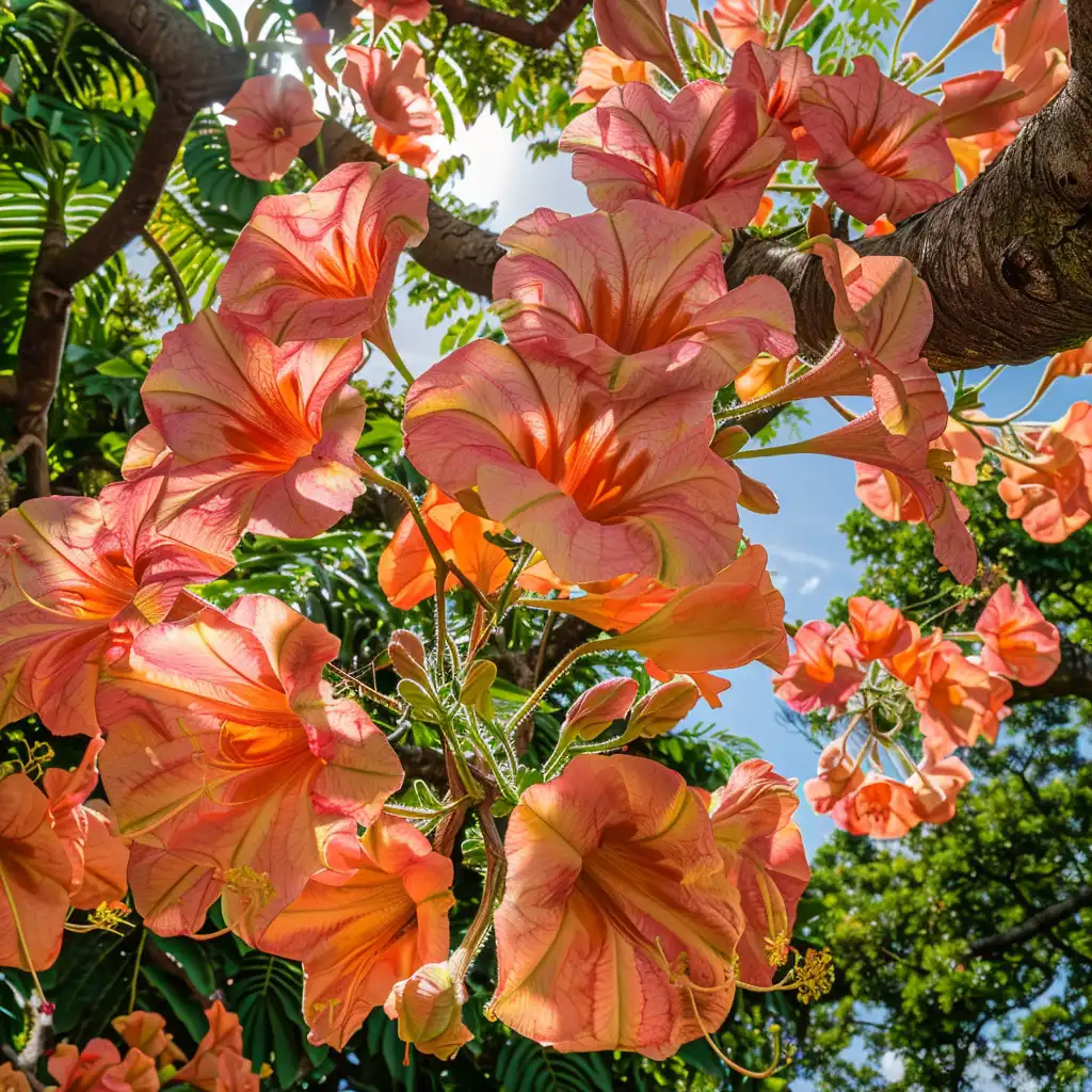 De pracht van trompetbomen in je tuin