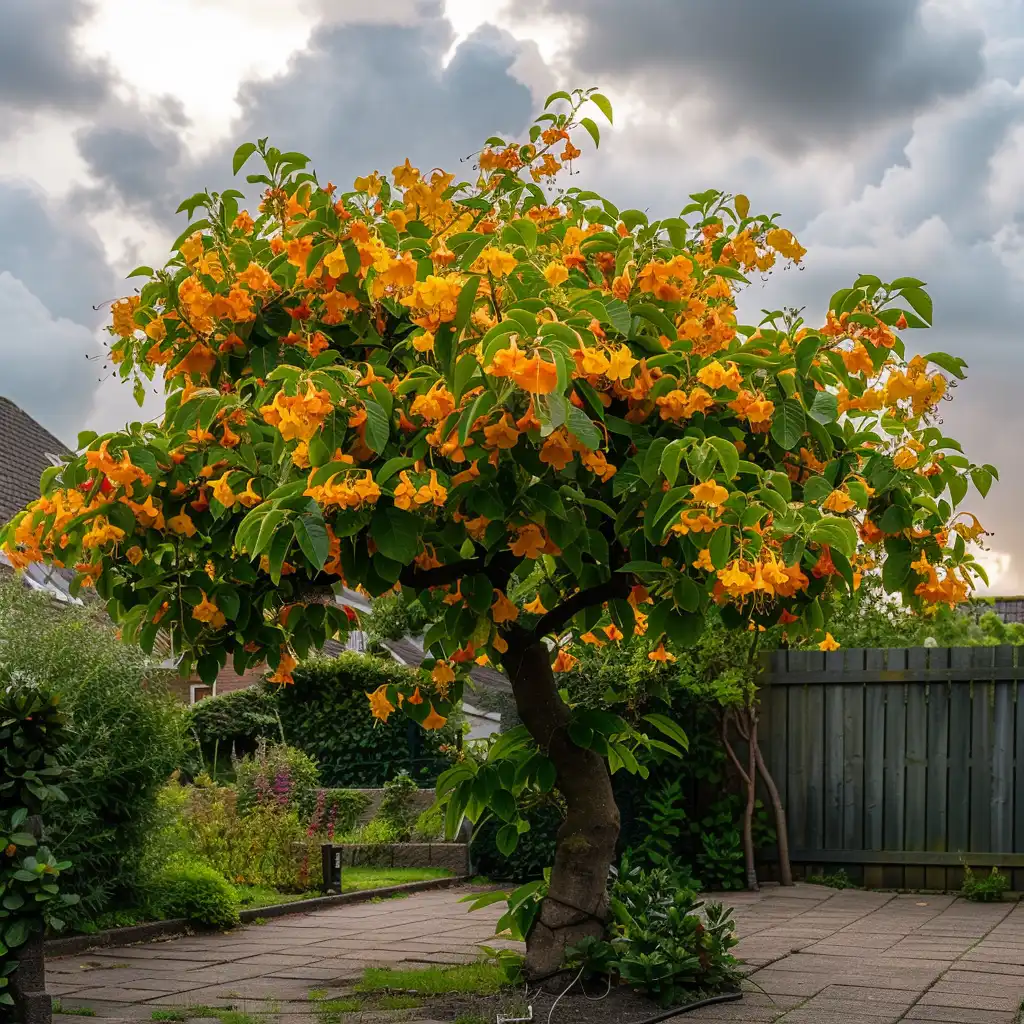Hoe trompetbomen je tuin kunnen transformeren
